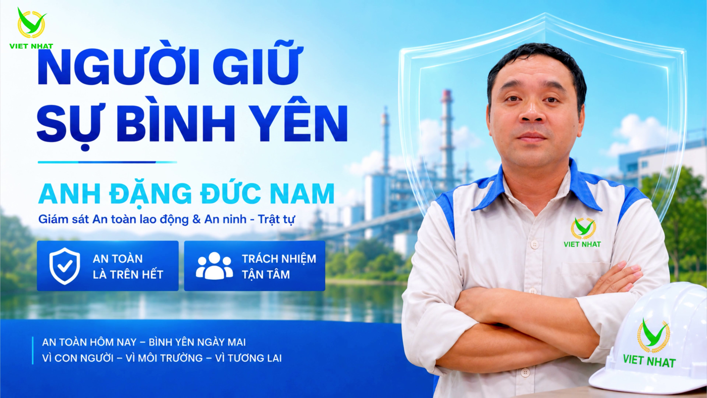 NGƯỜI VIỆT NHẬT | SỐ 01: ANH ĐẶNG ĐỨC NAM – NGƯỜI GÓP PHẦN GIỮ NHỊP AN TOÀN TRONG NHÀ MÁY